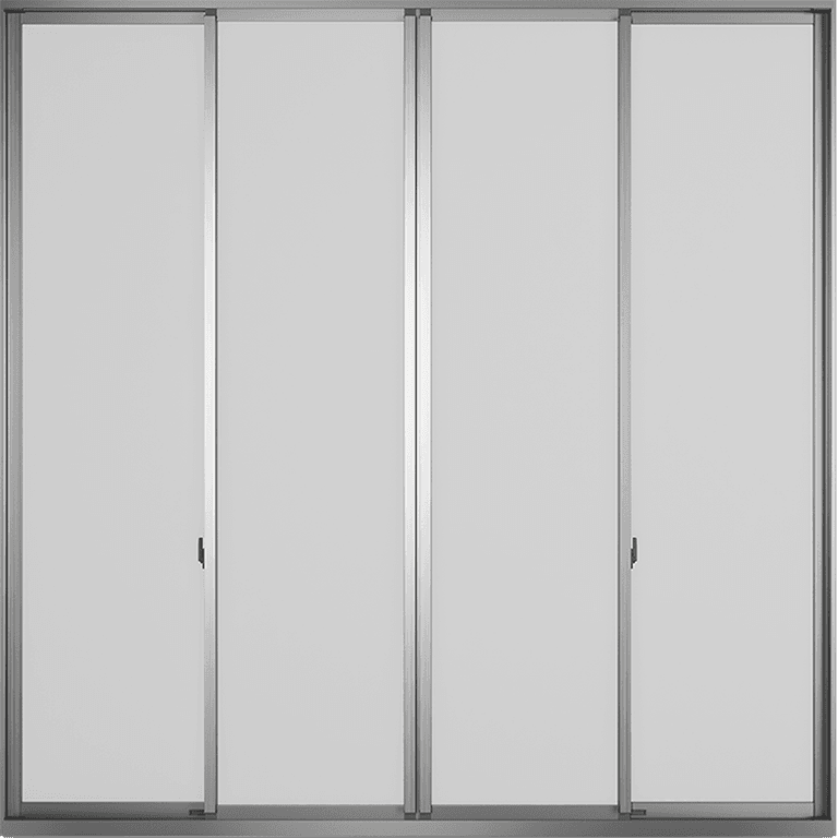 Entrance sliding door (4 panels)