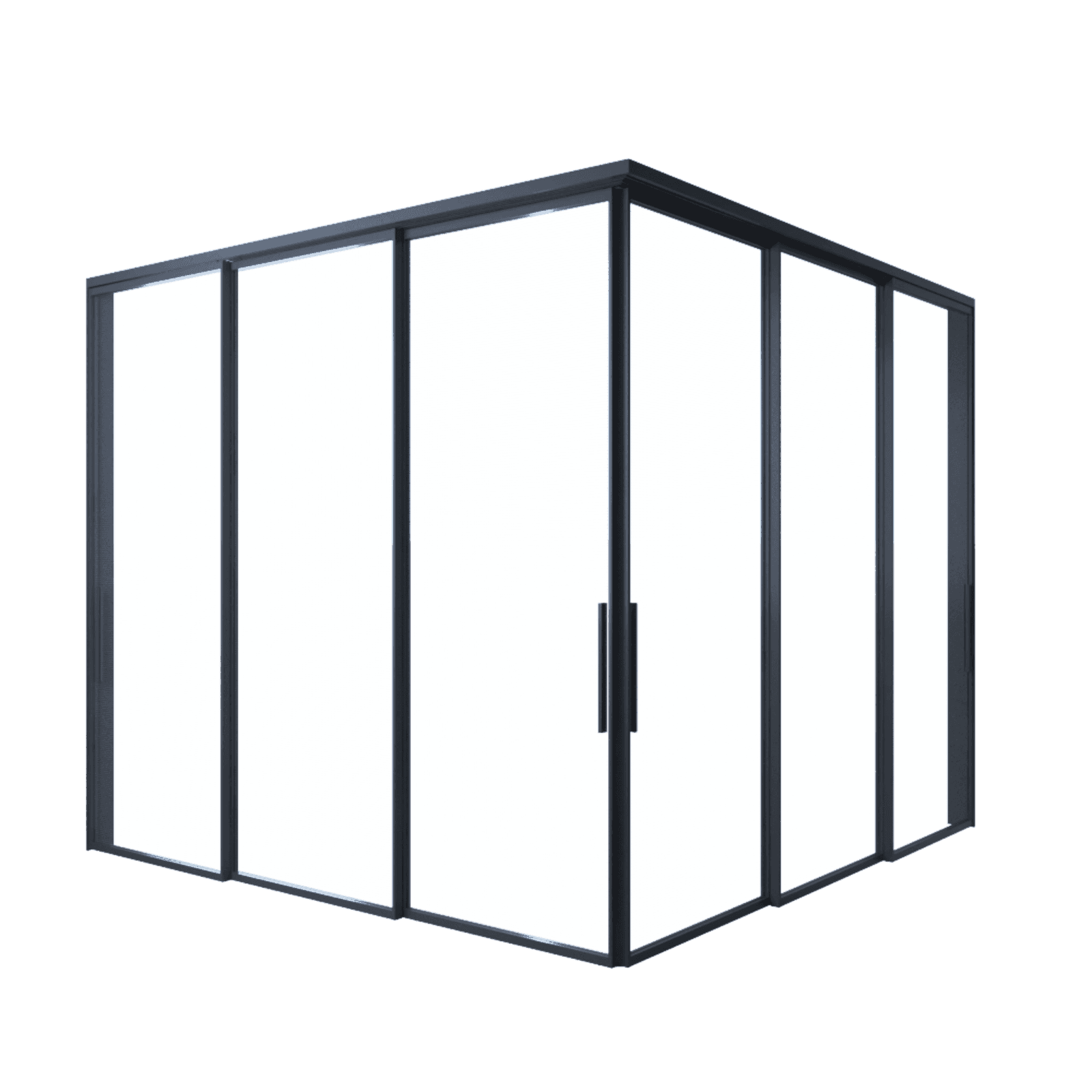 Customisable vertical profiles for unique partition designs