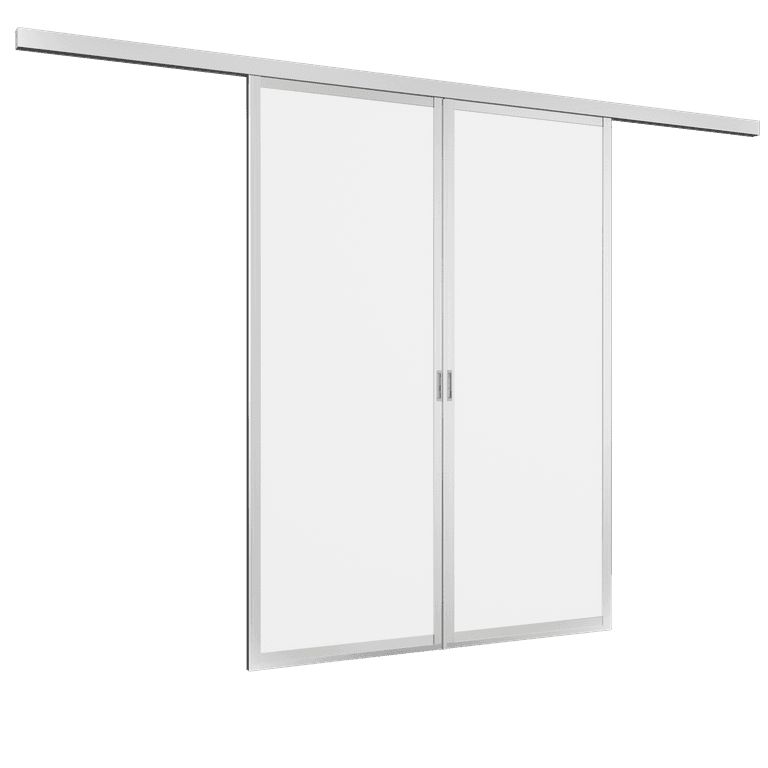 On-wall Hanging door (2 panel on 1 track)