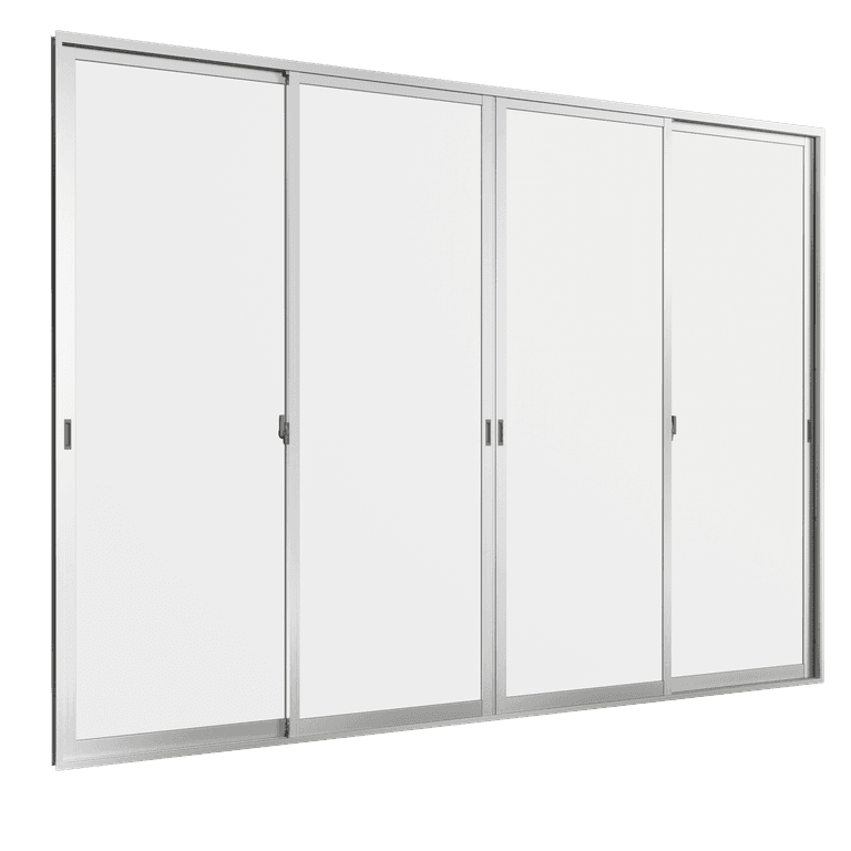 Partition door (4 panels on 2 tracks)
