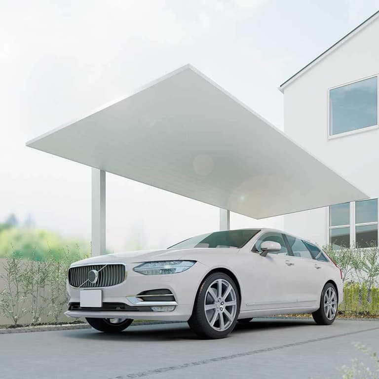 Flat Roof Carport (1-car)